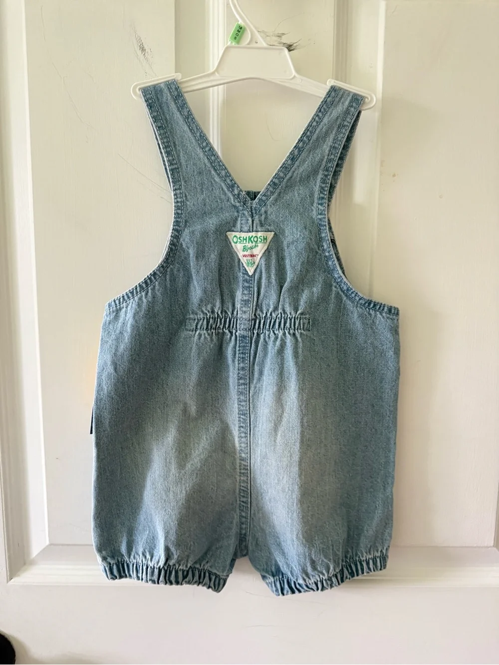 OshKosh B'gosh Light Blue Denim Shortalls with Front Pocket